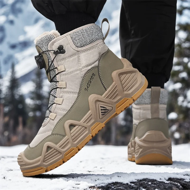 รองเท้าบูททหารสำหรับผู้ชาย ขนอ - Waterproof Winter Boot บทวิจารณ์และราคา