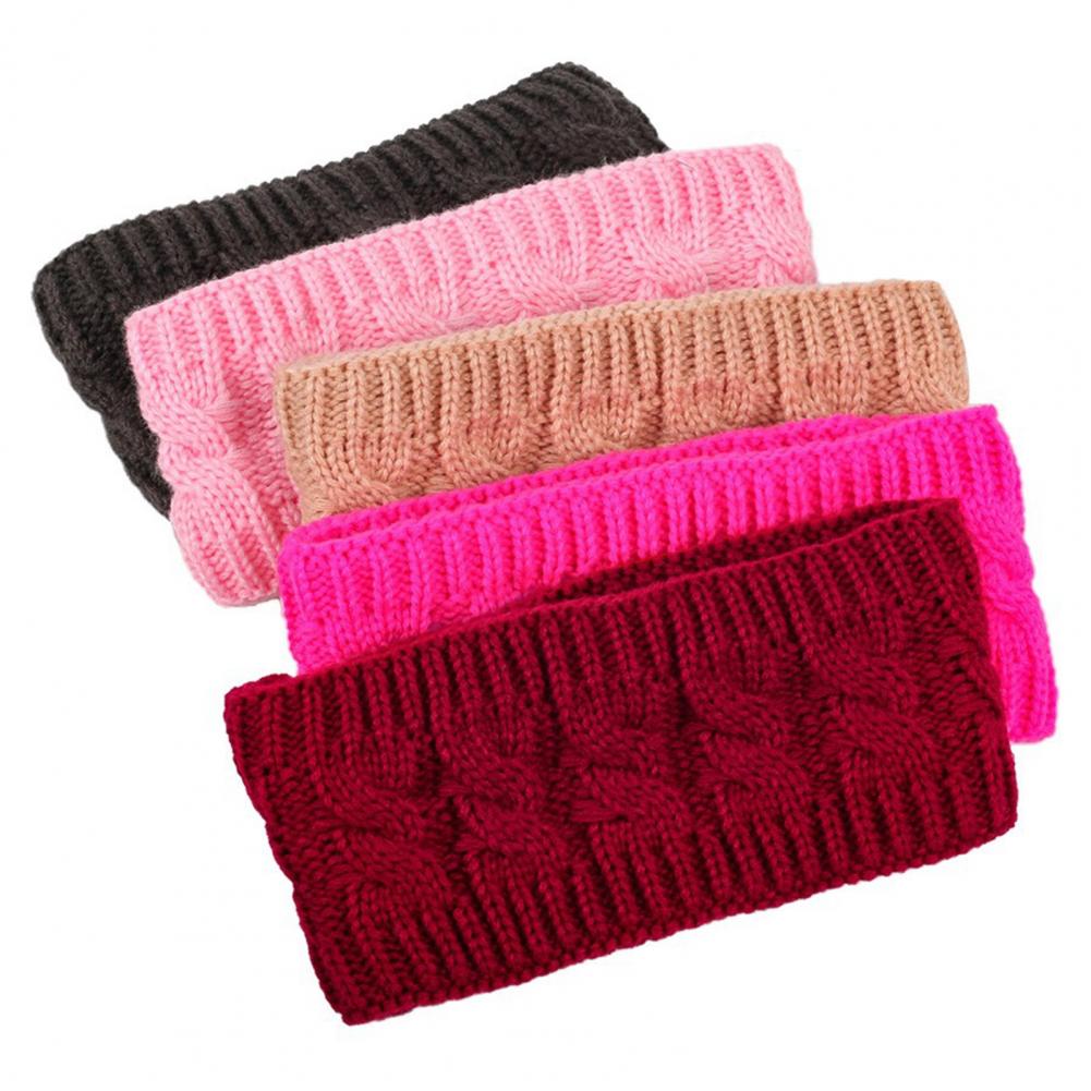 ที่คาดผมถักยืดหยุ่นสำหรับผู้หญ - Fleece Ear Warmer Band บทวิจารณ์และราคา