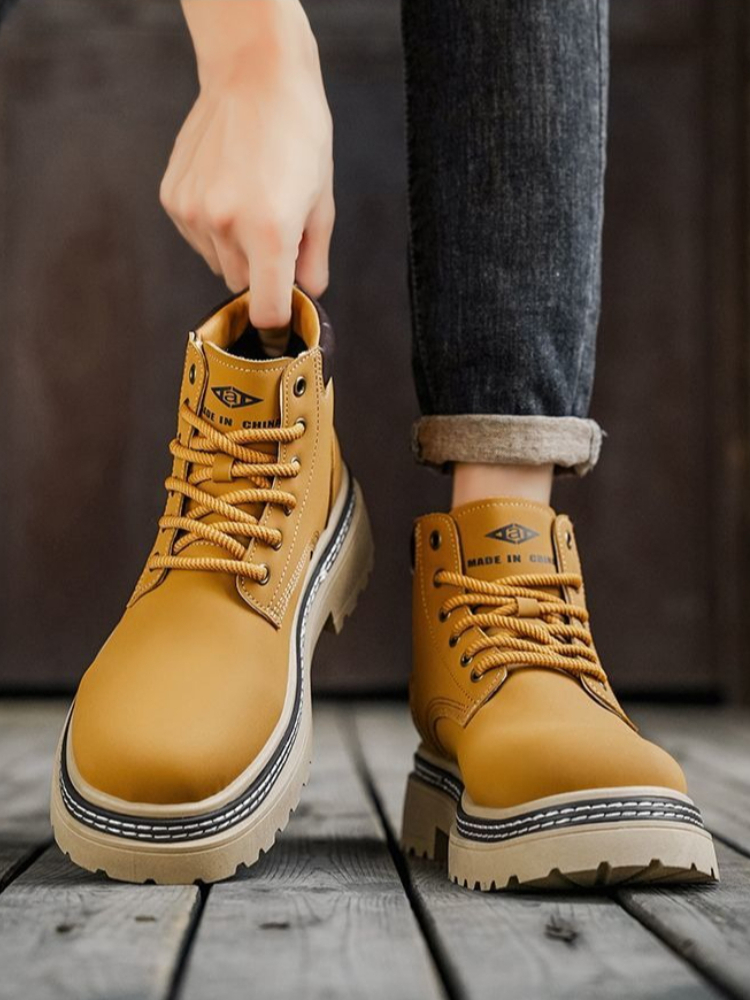 รองเท้าบูททำงานผู้ชาย หุ้มข้อส - Waterproof Winter Boot บทวิจารณ์และราคา