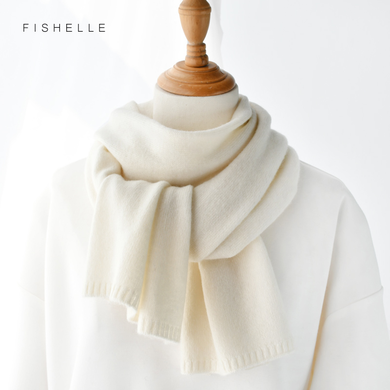 ผ้าพันคอขนสัตว์สีขาวสำหรับผู้ห - Wool Scarf Men บทวิจารณ์และราคา