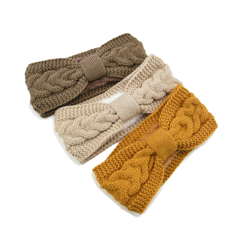 ใหม่ Fuzzy ขนแกะเรียงราย Headb - Winter Headband Fleece บทวิจารณ์และราคา