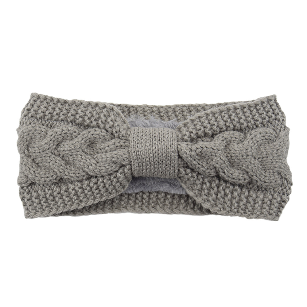 ใหม่ Fuzzy ขนแกะเรียงราย Headb - Winter Headband Fleece บทวิจารณ์และราคา