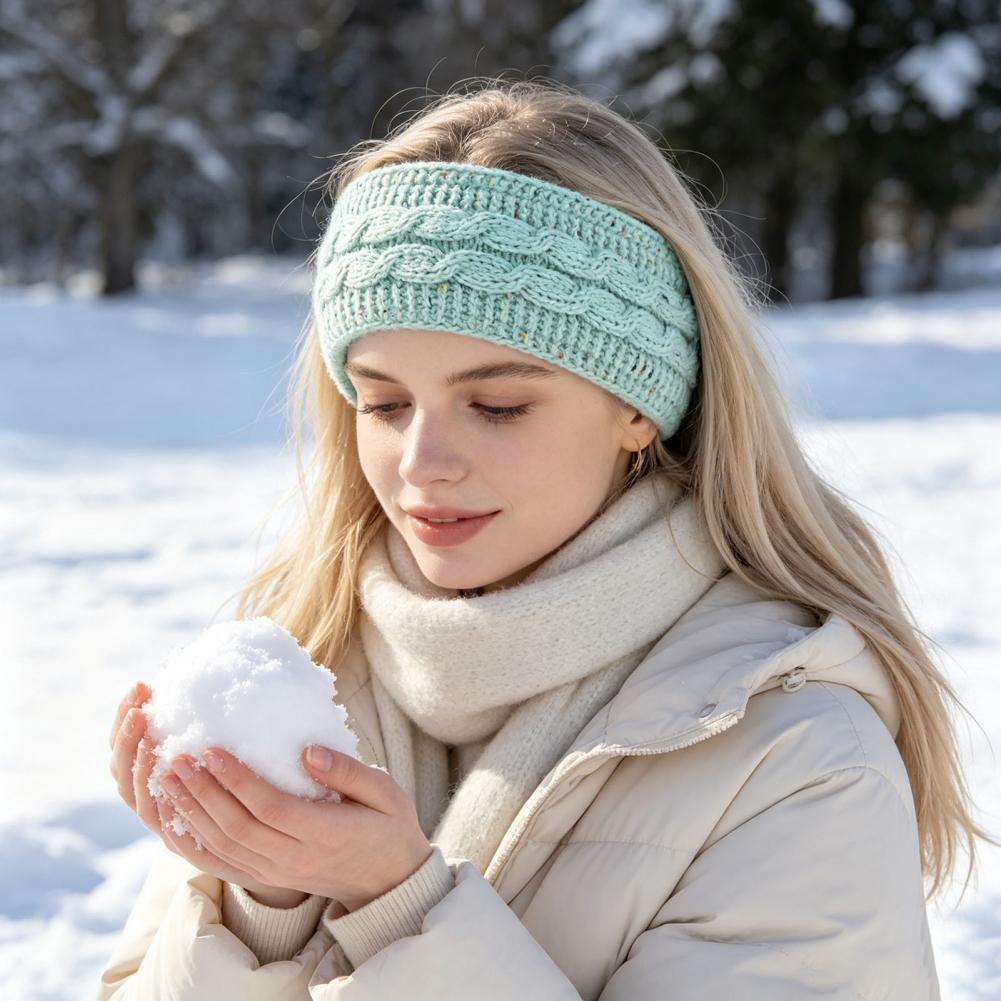 ที่คาดผมยืดหยุ่นสวมใส่สบายสำหร - Fleece Ear Warmer Band บทวิจารณ์และราคา
