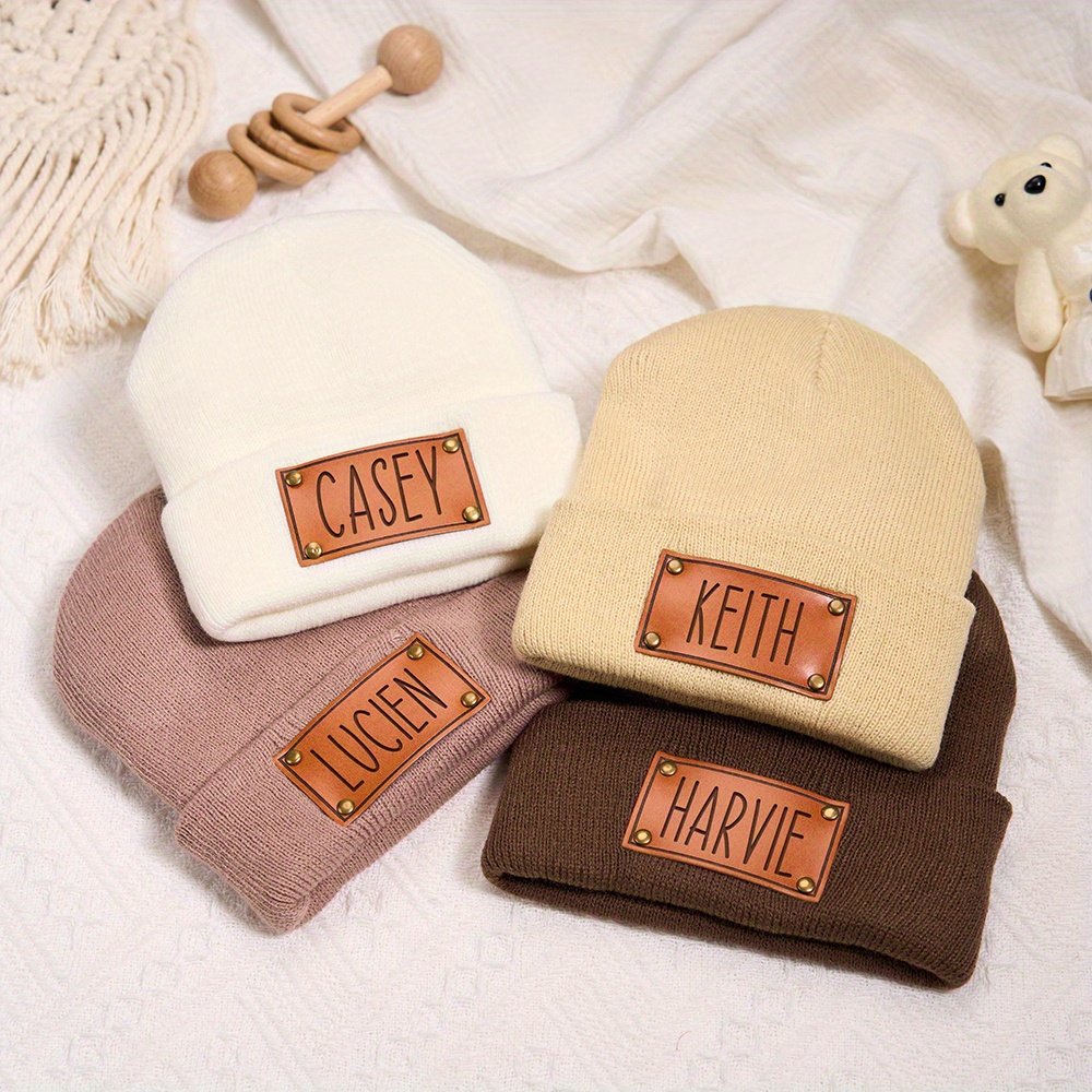 หมวกบีนนี่หนังแท้สั่งทำพิเศษ ป - Knit Beanie Hat Warm บทวิจารณ์และราคา