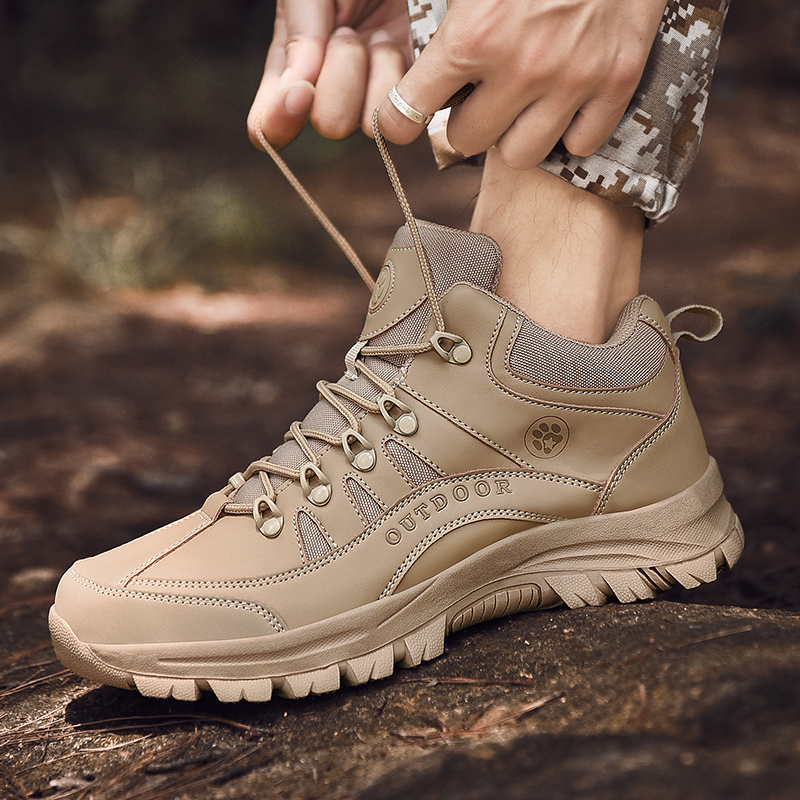 รองเท้าบูทผู้ชายแบบยุทธวิธี รอ - Waterproof Winter Boot บทวิจารณ์และราคา