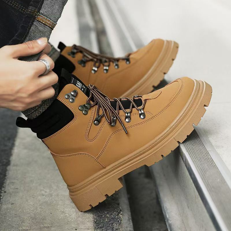 รองเท้าบูทผู้ชายสไตล์อังกฤษ พื - Waterproof Winter Boot บทวิจารณ์และราคา