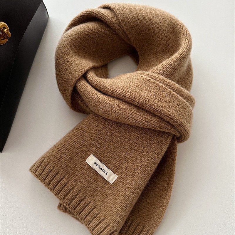 ผ้าพันคอแคชเมียร์ 100% ผลิตจาก - Wool Scarf Men บทวิจารณ์และราคา