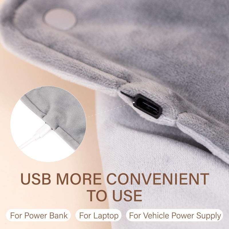 เครื่องทำความร้อนมือแบบ USB ผ้ - Hand Warmer Electric บทวิจารณ์และราคา