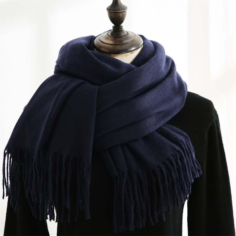 ผ้าพันคอแฟชั่นชายฤดูหนาว WARM  - Wool Scarf Men บทวิจารณ์และราคา