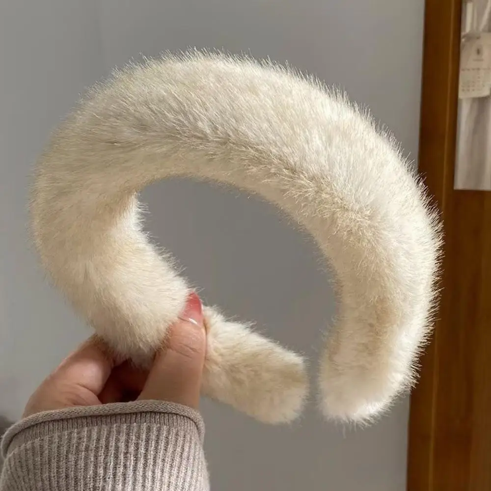 ที่คาดผมขนมิงค์สีพื้น ฤดูใบไม้ - Winter Headband Fleece บทวิจารณ์และราคา